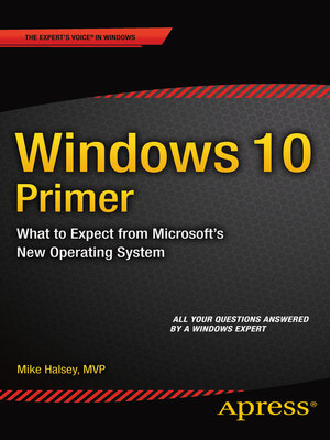 cover image of Windows 10 Primer